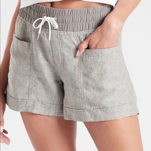 Athleta Cabo Linen Short size 4